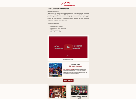 Newsletter snippet