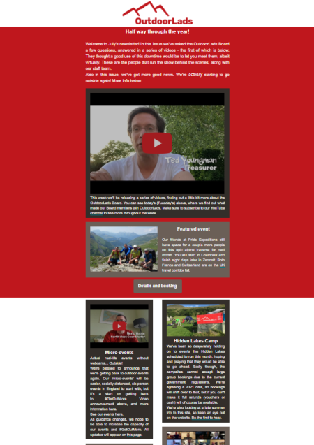Newsletter preview