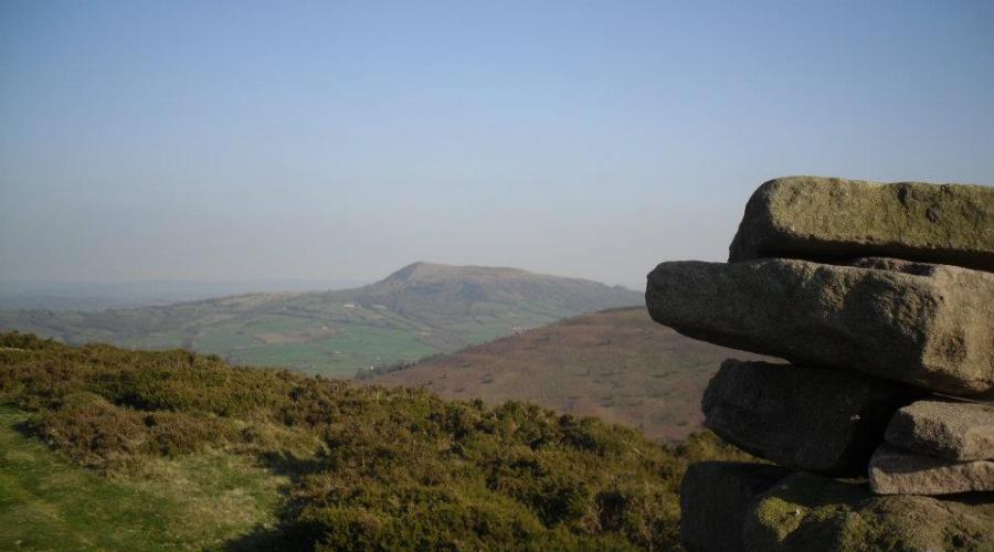 A view over a wild landscape