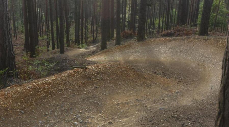 Berms at Swinley forest