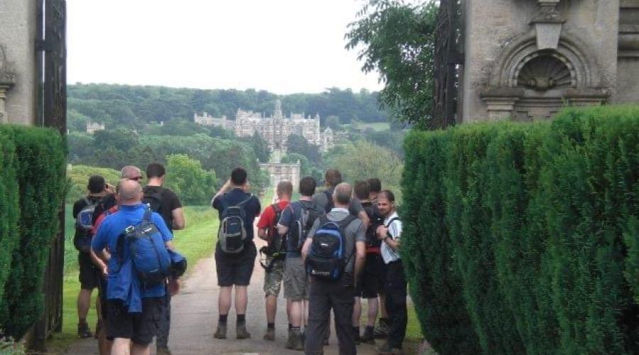 Group at Belvoir Castle