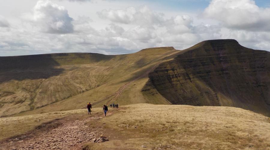 Brecon Beacons Pen-y-Fan looking big PFR