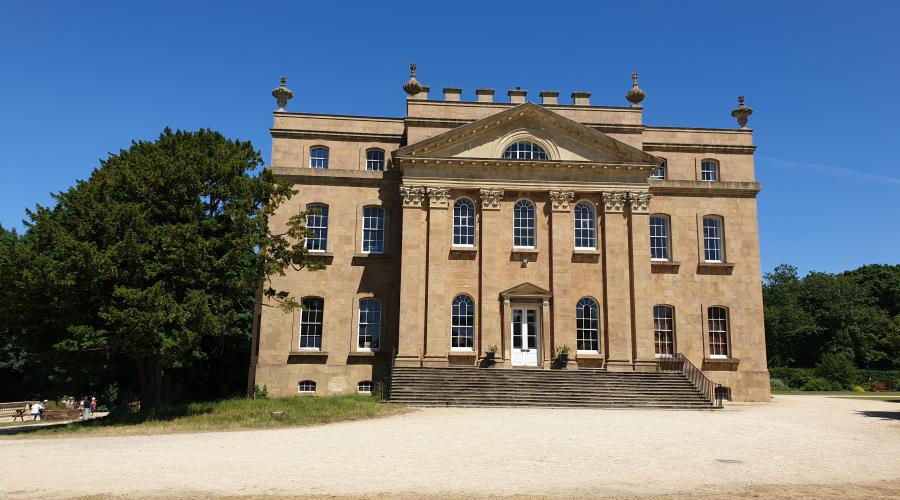 18th century Kings Weston House designed by Sir John Vanbrugh, who also designed Blenheim palace
