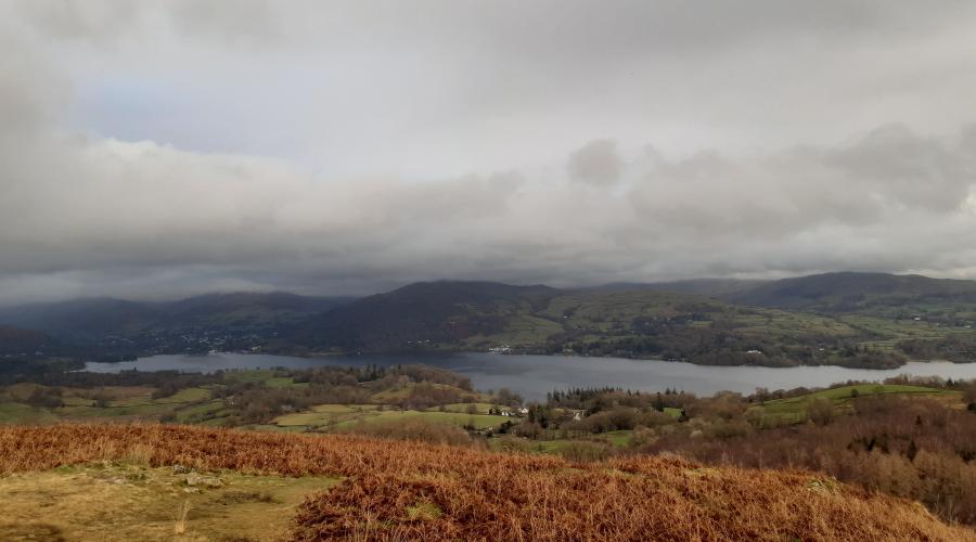 overlooking windermere from latterbarrow