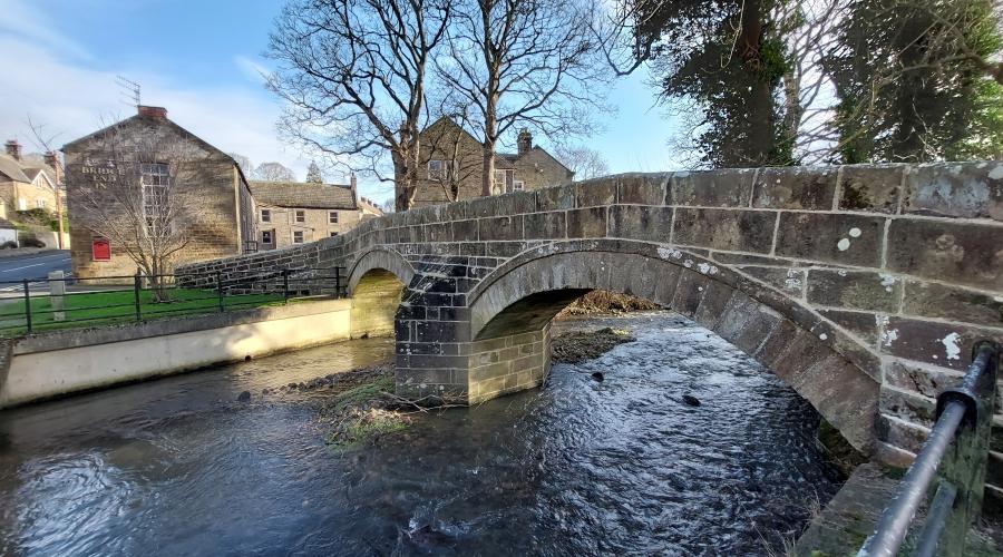 The old bridge in Ovingham