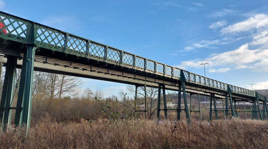 The newer old bridge in Ovingham
