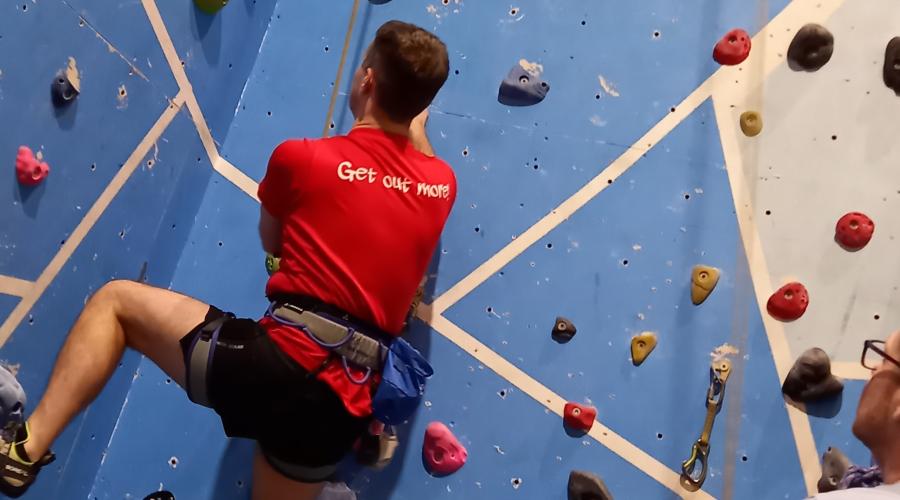 ODL Climber at Boulders Cardiff