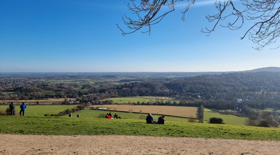 View from Box Hill