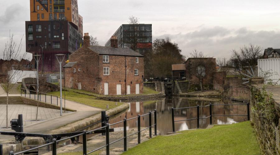 Ashton Canal and New Islington Wharf