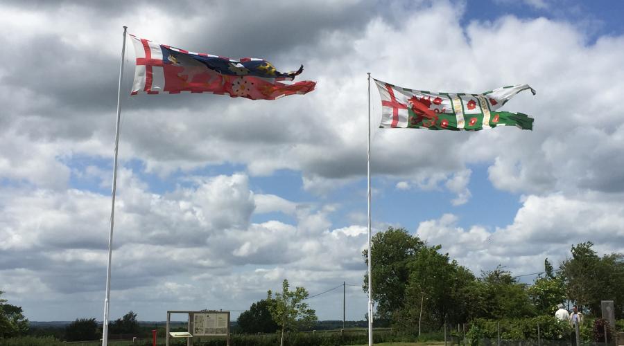 Bosworth Battlefield Flags
