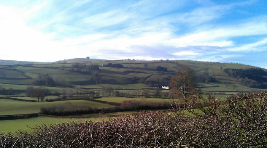 Shropshire hills, taken by Simon H in 2014