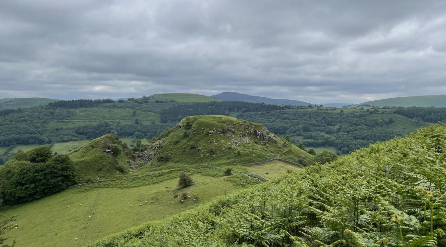 A lunch spot near Cwmyoy