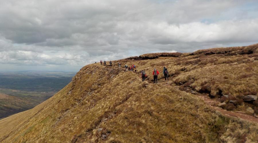 Brecon Beacons hiking PFR