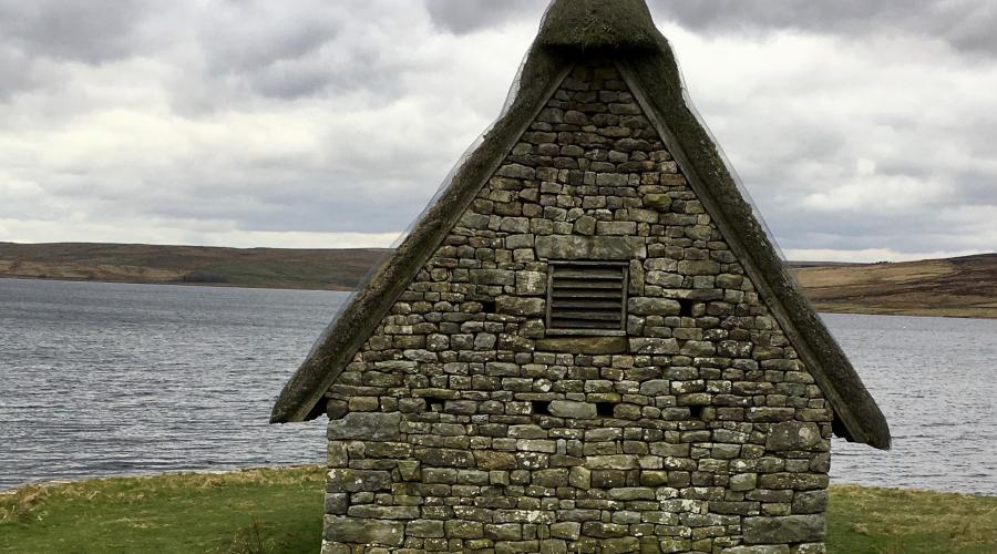 Barn at Grimwith shore