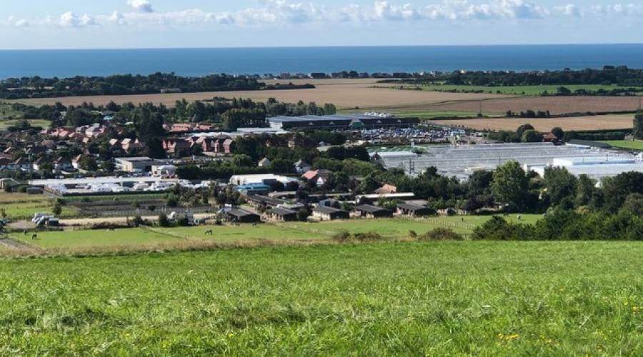 View from Highdown Hill