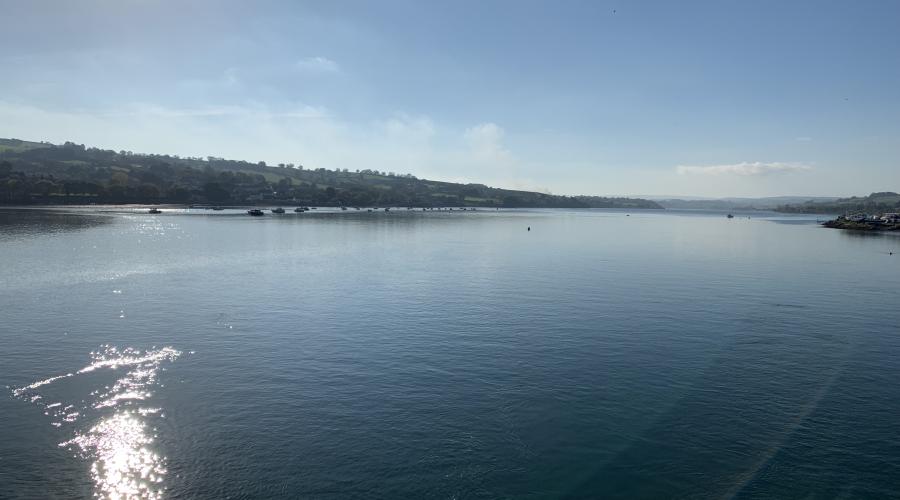 View up the Estuary