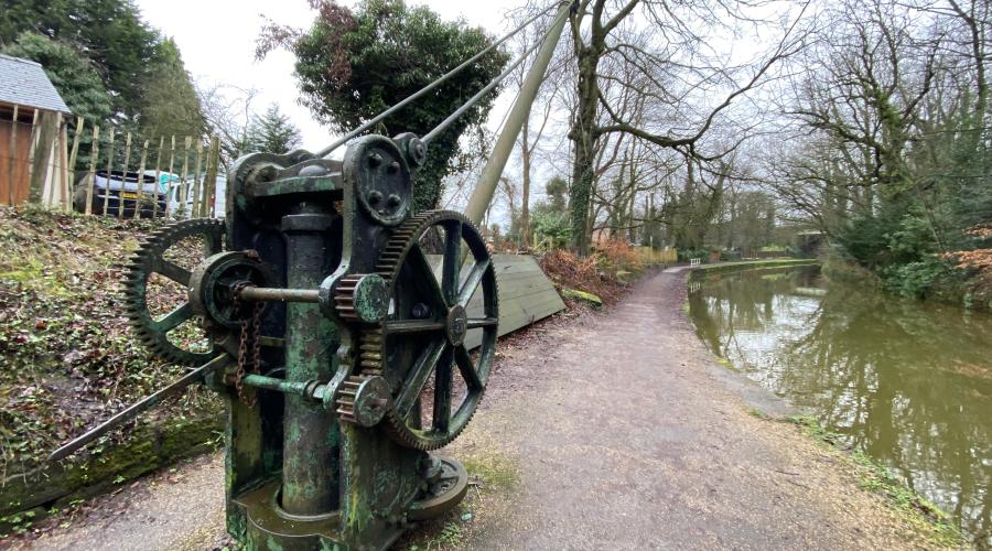 Canal towpath