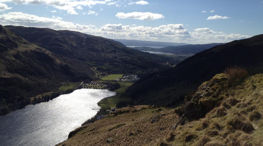 Loch Eck from Beinn Mhòr