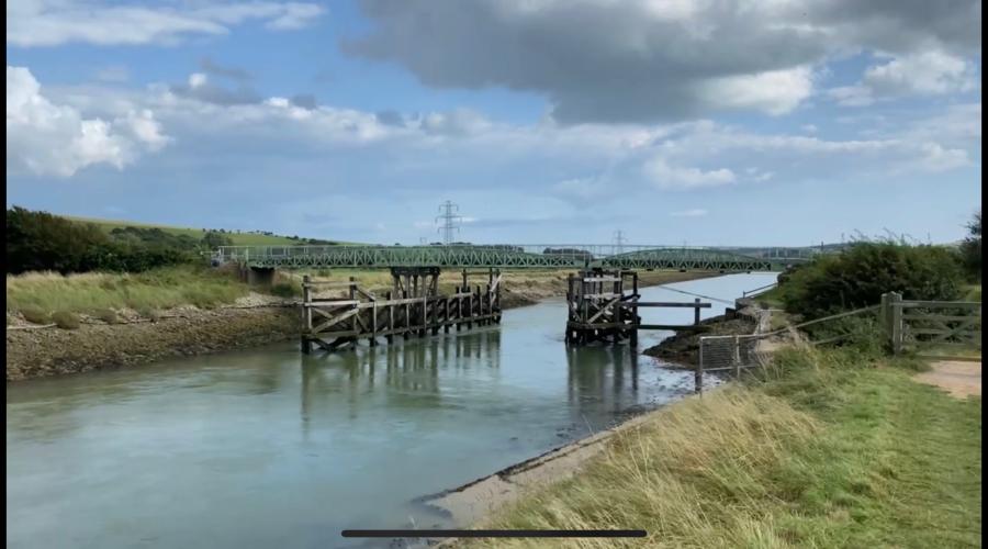 Southease swing bridge 