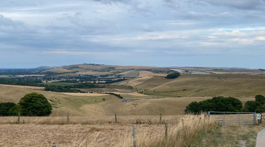 Beautiful scene of the South Downs