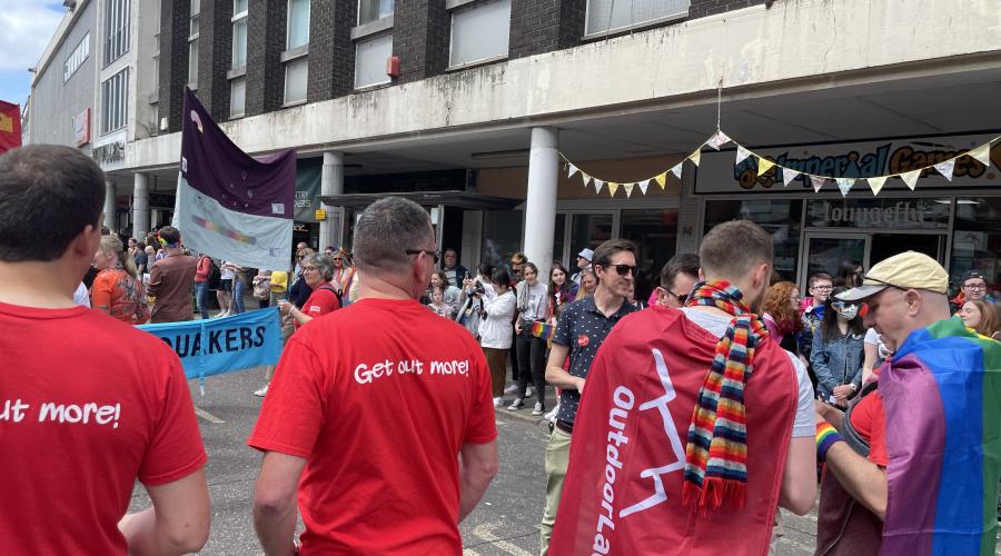 Outdoorlads at Exeter Pride
