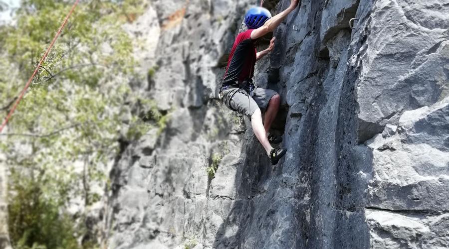 Sport Climbing in Dyserth