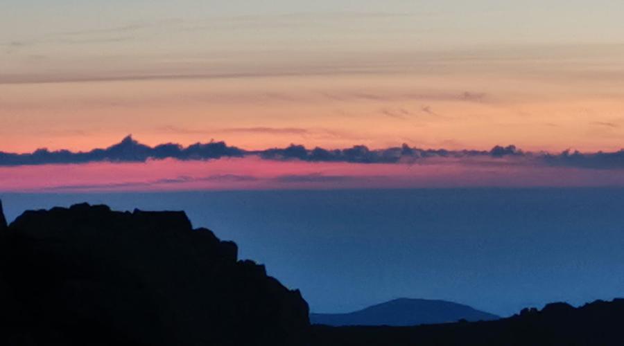 Arran sunset colours