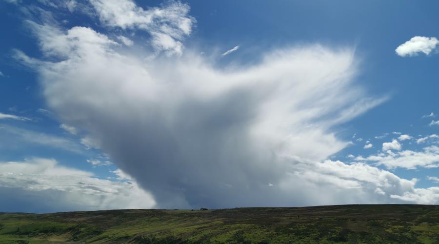 Moorland sky