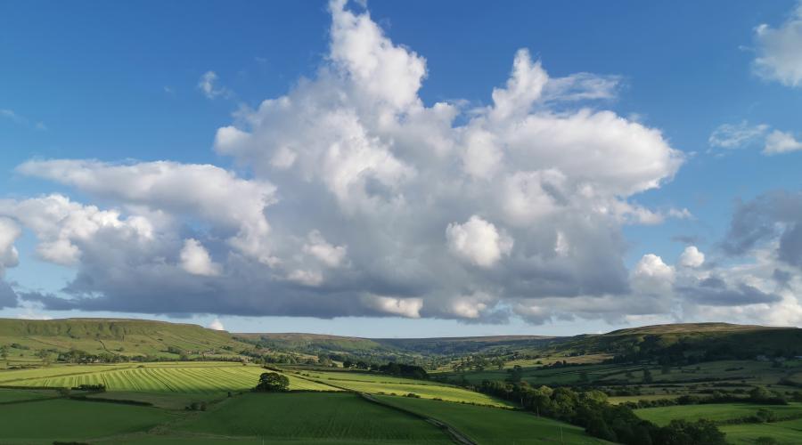 Dramatic Moorland Skies
