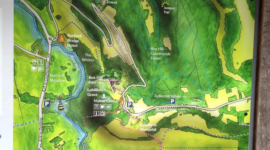 Box hill map