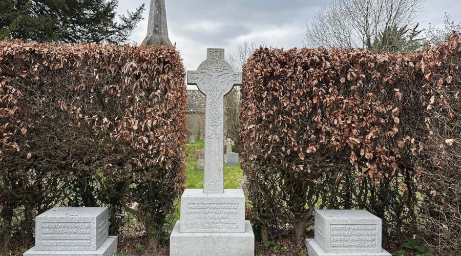 The grave of Harold Macmillan, ex PM