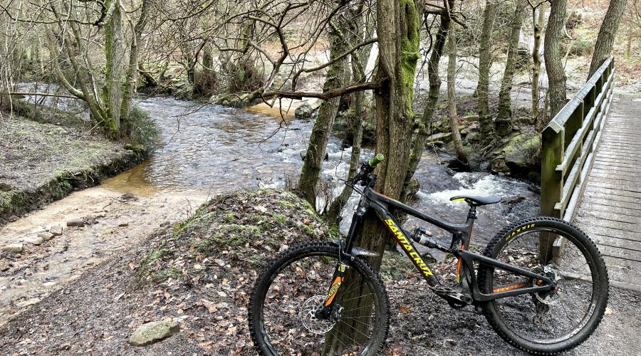 Crossing over Ayhope Beck