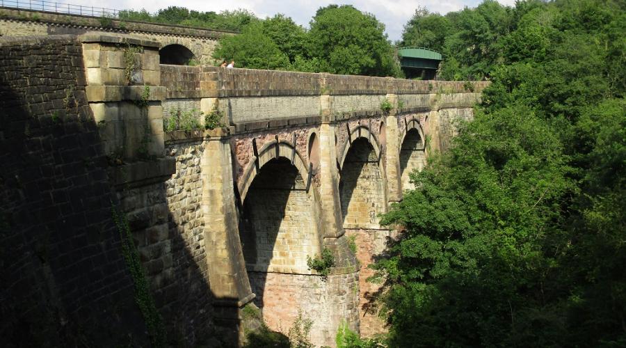 Marple Aqueduct on the Peak Forest Canal