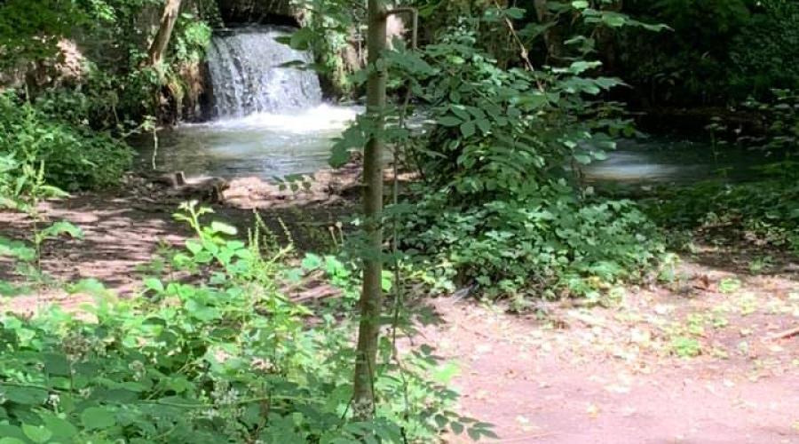 An industrial Waterfall