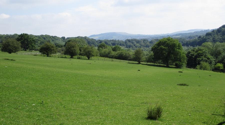 A view of the Peak District