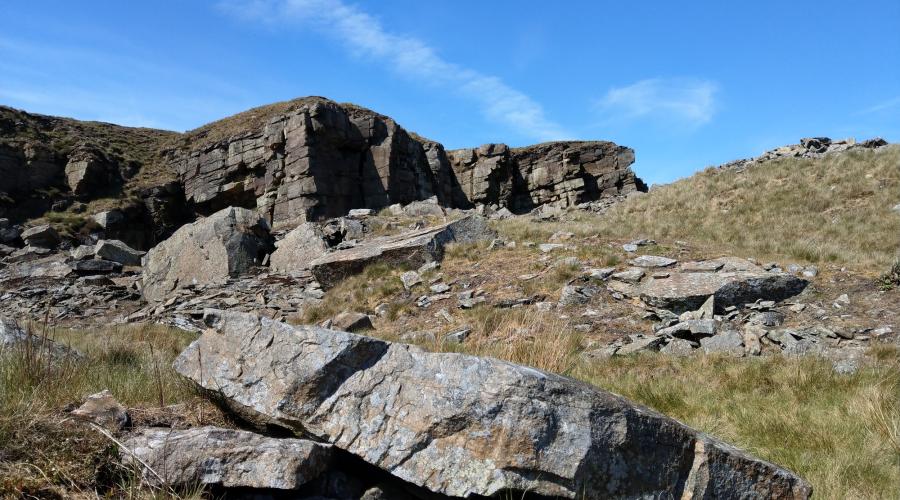 Crag at Cracken Edge