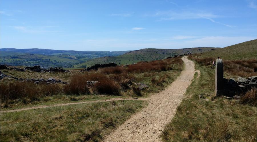 Pennine Bridleway near South Head