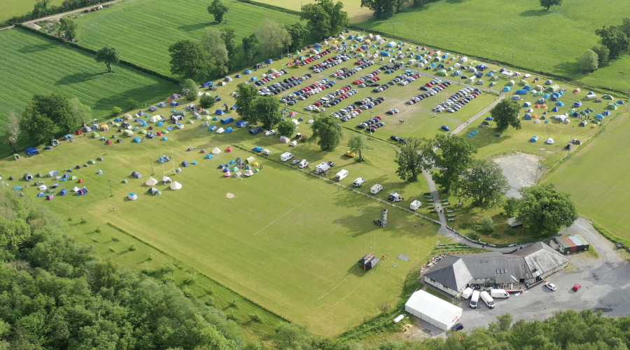 BIG Spring Camp birds eye view