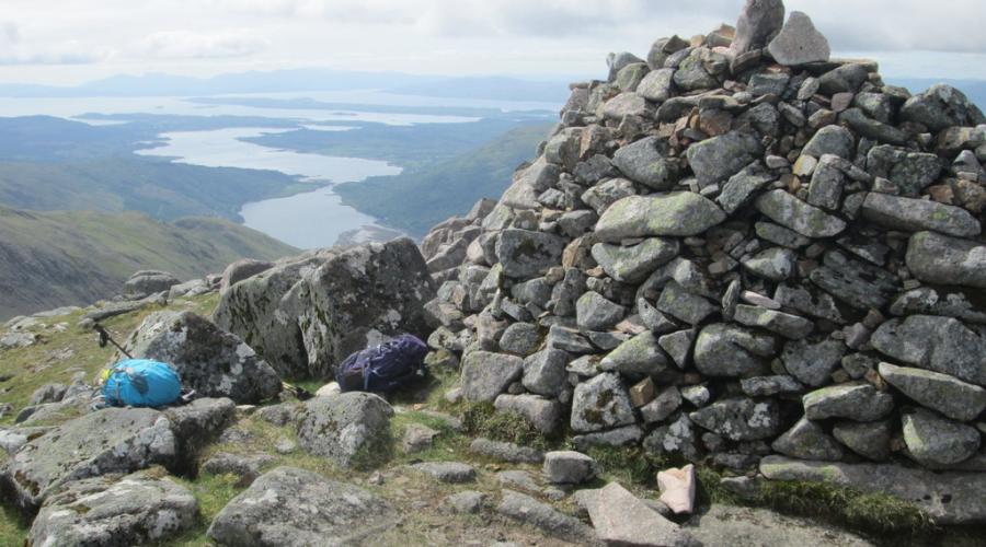Summit Cairn, Beinn Sgulaird