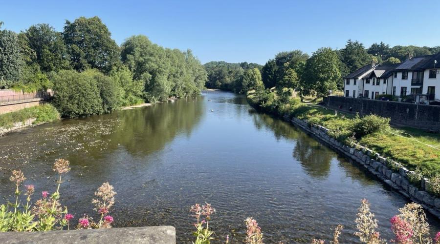 The Usk from Usk