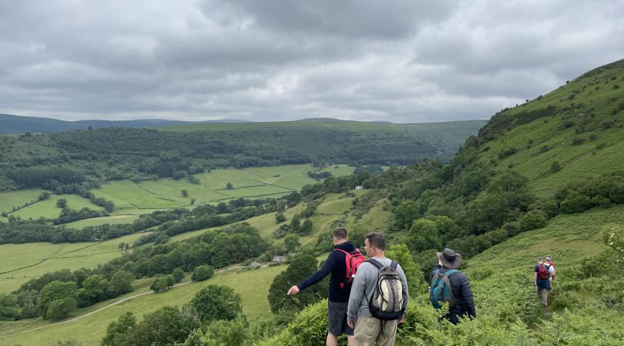 A view of the valley