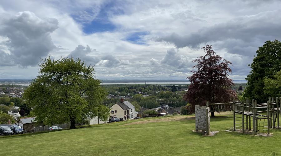 View towards the Severn from Lydney