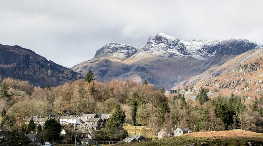 Great Langdale in winter