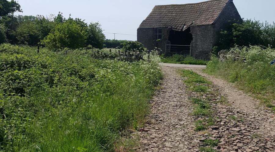 Picture of an abandoned barn