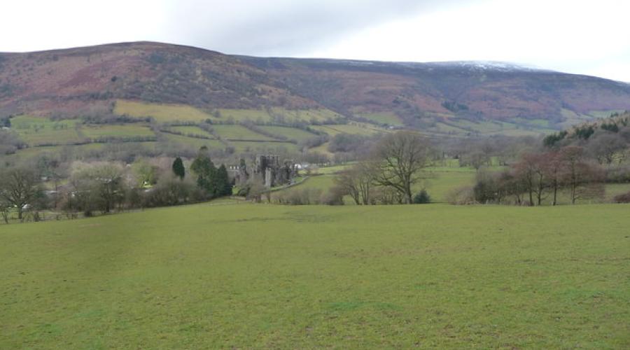 Near Llanthony