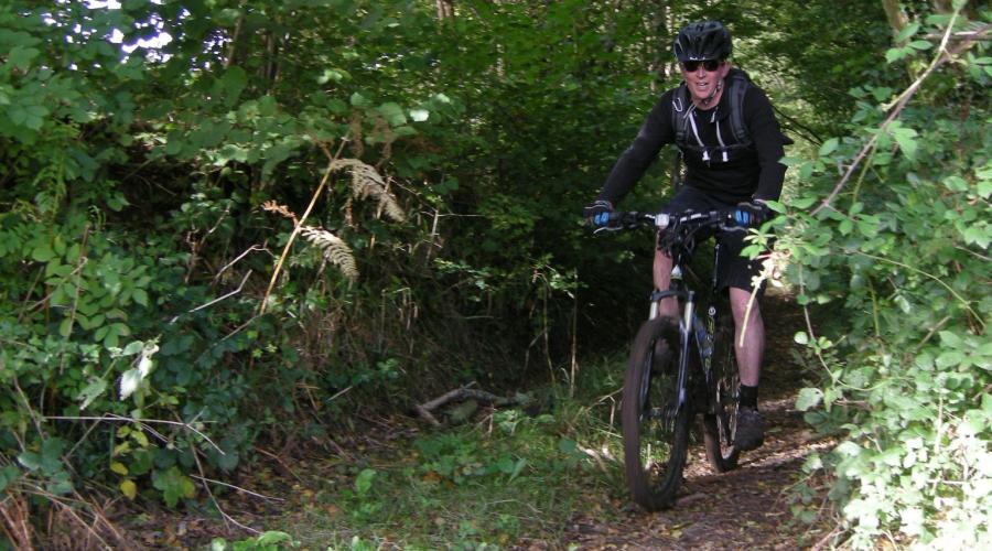 Mountain bike rider