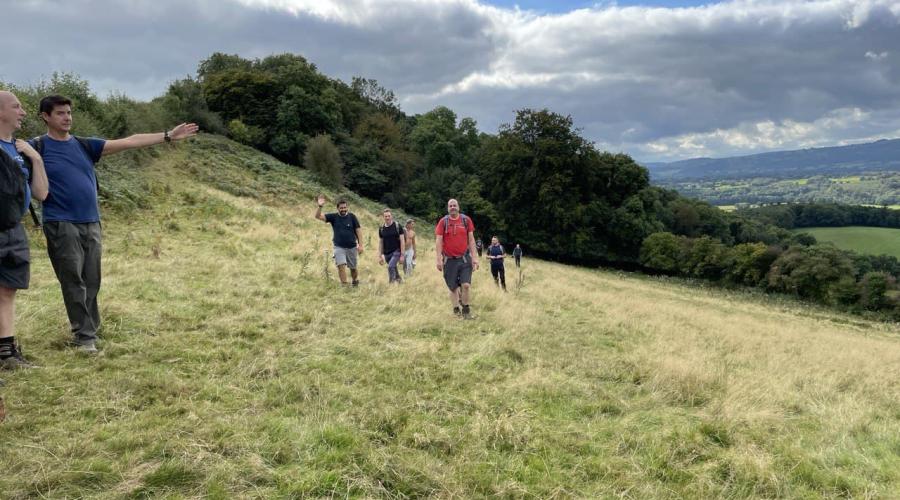 Members on this walk