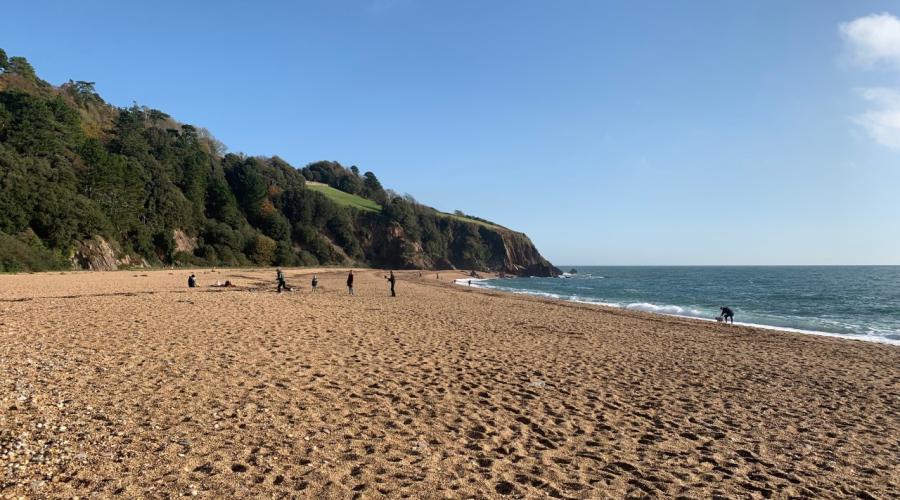 Blackpool sands beach