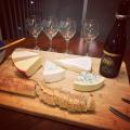 "Saying goodbye to 2014 with #cheese! #wine #bread #gorgonzola #caveagedblue #brie #fontina #goatgouda #mayowinery" by marko8904 is licensed with CC BY 2.0. To view a copy of this license, visit https://creativecommons.org/licenses/by/2.0/