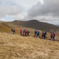 Pen-y-Fan behind group PFR